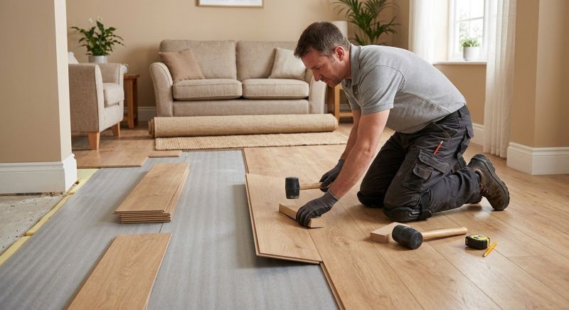 Laminate Floor Installation in Brogue, PA