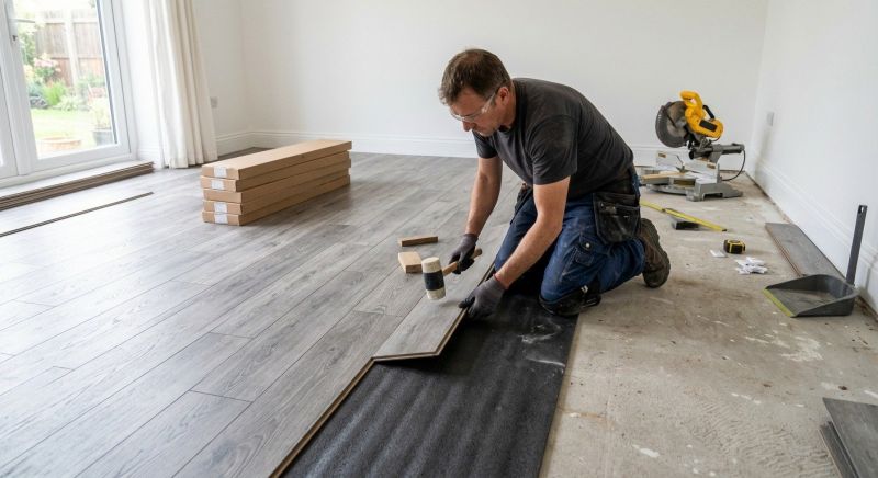Laminate Floor Installation in Dover, PA