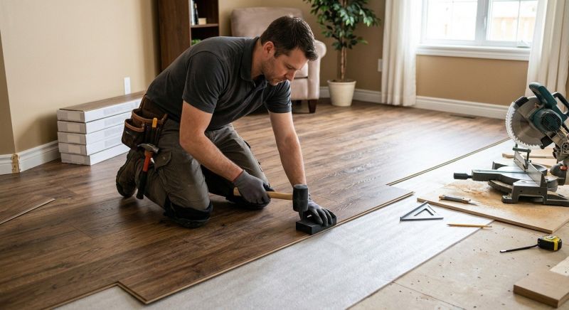Laminate Floor Installation in Glenville, PA