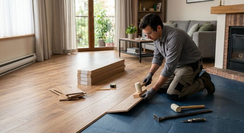 Laminate Floor Replacement in Conestoga, PA