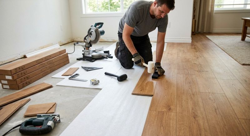 Laminate Floor Replacement in Lancaster, PA