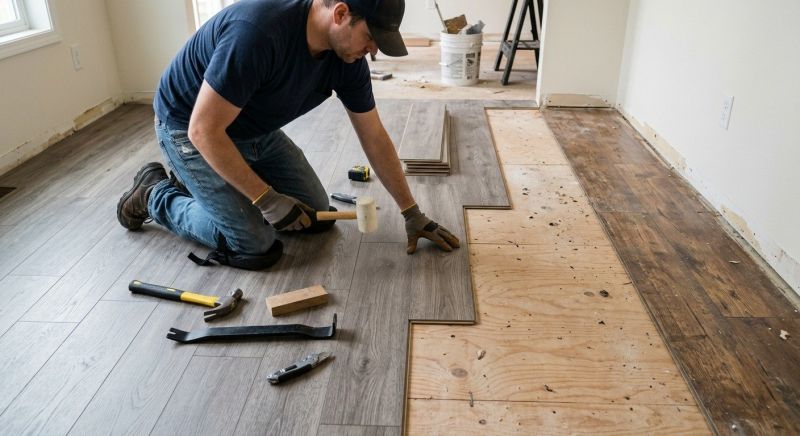 Laminate Floor Replacement in Mountville, PA