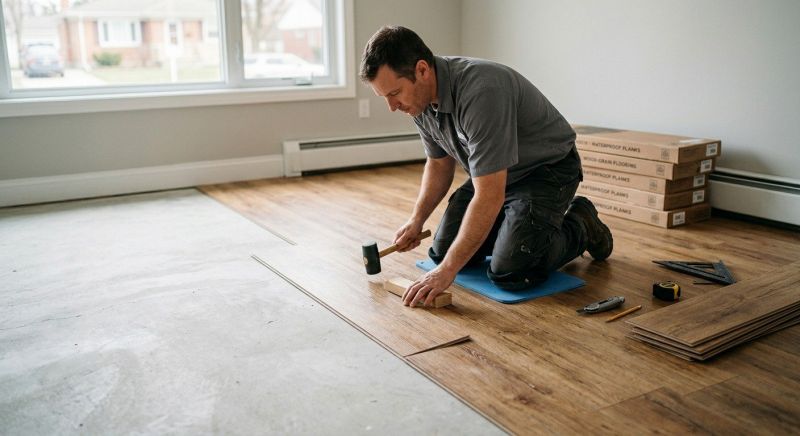 Linoleum Floor Installation in Hanover, PA