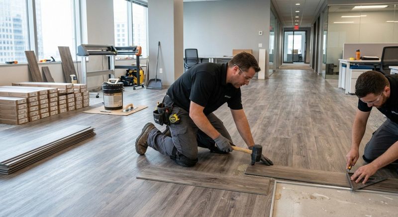 Linoleum Floor Installation in Hershey, PA