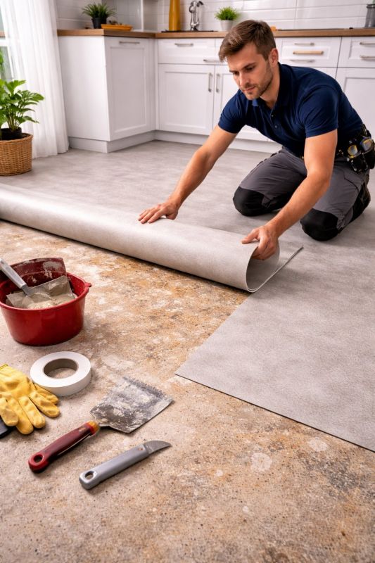 Linoleum Floor Installation in Mount Joy, PA