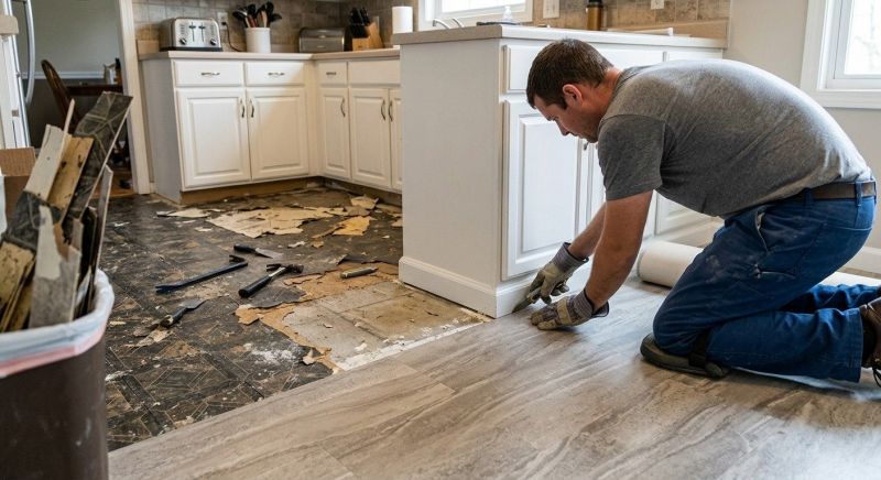 Linoleum Floor Installation in New Freedom, PA