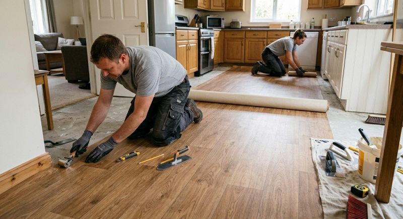 Linoleum Flooring Replacement in York, PA