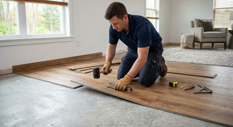Luxury Vinyl Tile Installation in Dover, PA