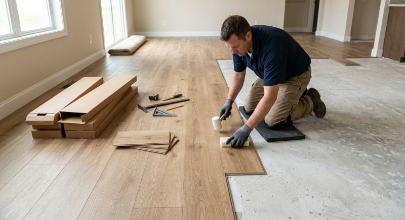 Luxury Vinyl Tile Installation in Maryland Line, MD