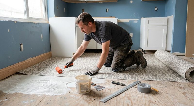 Sheet Flooring Installation in Mountville, PA