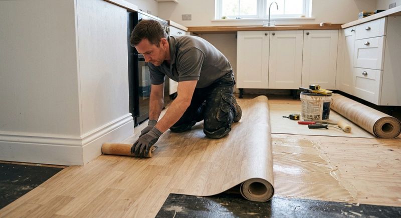 Sheet Linoleum Installation in Palmyra, PA
