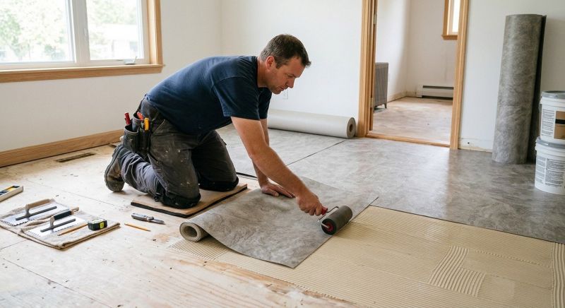 Sheet Vinyl Installation in Brogue, PA