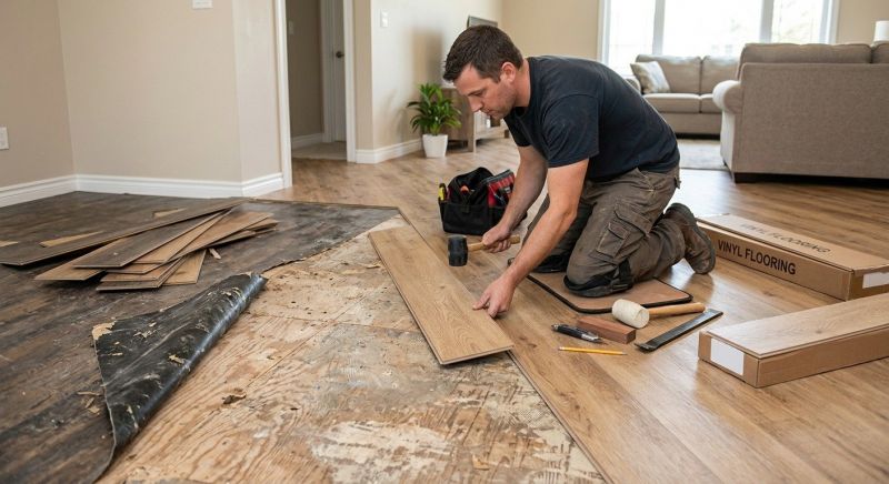 Vinyl Floor Replacement in York, PA