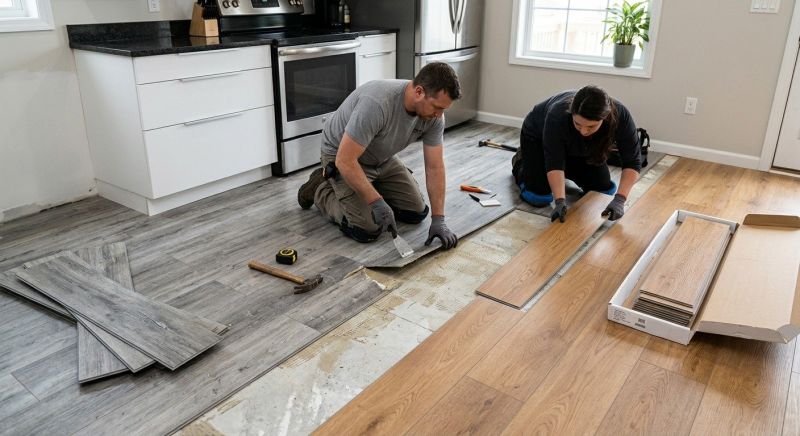Vinyl Tile Replacement in York, PA